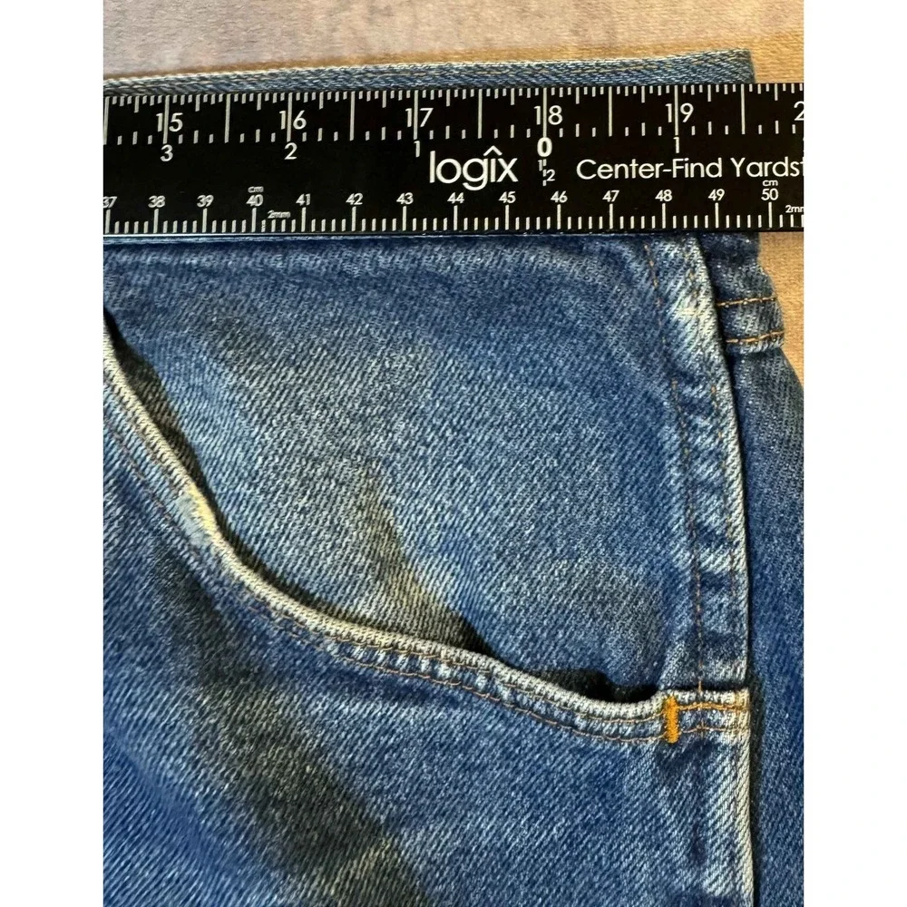 Rustler Jeans Mens 39x30 Blue Straight Leg Denim Workwear No Size Tag
